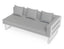 Vivara Sofa - White - Modular Section B Right Arm