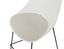 Upholstered Round Seat Pad for Pebble Shell
