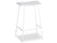 Winnie Stool - White - White Leather  - 76cm (Commercial Bar Height)