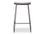 Winnie Stool - Black - Black Leather  - 76cm (commercial Bench Height)