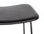Winnie Stool - Black - Black Leather  - 76cm (commercial Bench Height)