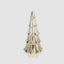 Layered Golden Glass Cone Tree Small