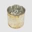 Antique Mercury Glass Candle Holder Small