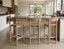 Zara Stool - Natural - 66cm Seat Height (Kitchen Bench height)