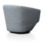 Fabric Lounge Chair - Light Grey