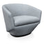 Fabric Lounge Chair - Light Grey