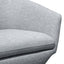 Fabric Lounge Chair - Light Grey