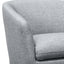 Fabric Lounge Chair - Light Grey