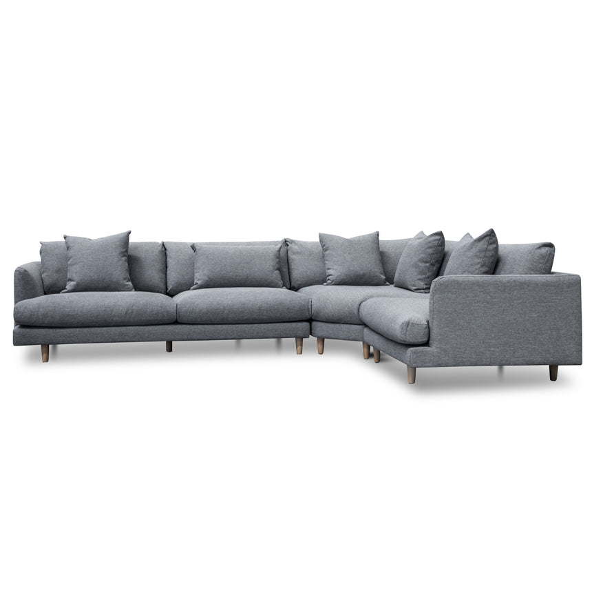 Right Return Modular Sofa - Graphite Grey