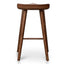 65cm Wooden Bar stool - Walnut