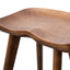 65cm Wooden Bar stool - Walnut