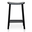 Wooden Bar Stool - Black