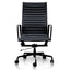 Executive Leather Office Chair - Full Black