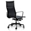 Executive Leather Office Chair - Full Black