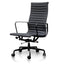 Executive Leather Office Chair - Full Black