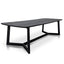 3m Dining Table - Black