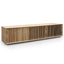 2m Entertainment TV Unit - Natural Ash Veneer