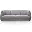 3 Seater Fabric Sofa- Graphite Grey