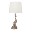 Peacock Table Lamp - Champagne Gold.