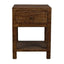 Plantation Rattan Bedside Table.