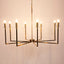 Cohen Chandelier - Brass