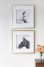 Set of 2 Horse Framed Prints