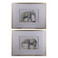 Set of 2 Elephant Framed Prints