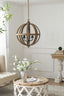 Lattice Round Shabby Chic Coffee Table