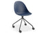 Pebble Chair Navy Blue with Shell Seat