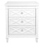 Plantation Bedside Table -  Large White