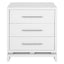 Pearl Bedside Table - Large White