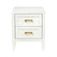 Soloman Bedside Table - Small White