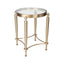 Jak Glass Side Table - Gold