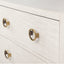 Astley 6 Drawer Upholstered Chest - Natural