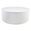 Nomad Round Coffee Table - White