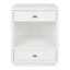 Logan Bedside Table - White