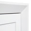 Balmain Oak Chest - White