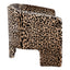 Kylie Arm Chair -  Leopard Chenille