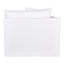 Birkshire Slip Cover Left Arm Facing Seat  - White Linen