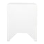 Ariana Bedside Table - Small White