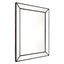 Zeta Wall Mirror - Large Black