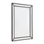 Zeta Wall Mirror - Medium Black