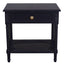 Polo Side Table/Bedside Black