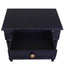 Polo Side Table/Bedside Black