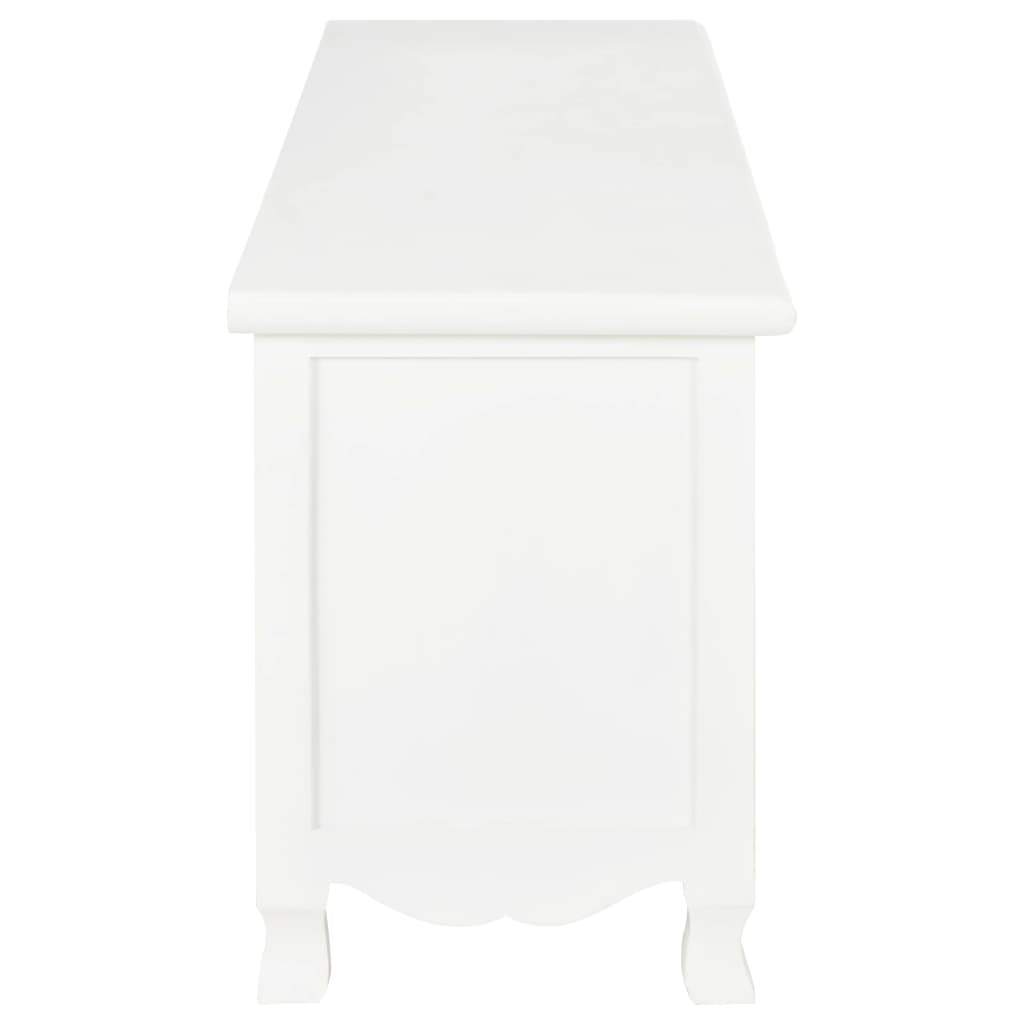 vidaXL TV Cabinet White 120x30x40 cm Wood - House of Isabella AU
