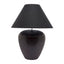 Picasso Table Lamp - Black w Black Shade