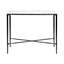 Heston Marble Console Table - Small Black