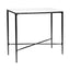 Heston Marble Console Table - Small Black