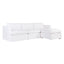 Birkshire Slip Cover Modular Sofa - White Linen Option 6