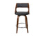 Artiss Set of 4 Wooden Bar Stools PU Leather - Black and Wood